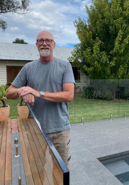 Pool fence inspector James, Geelong