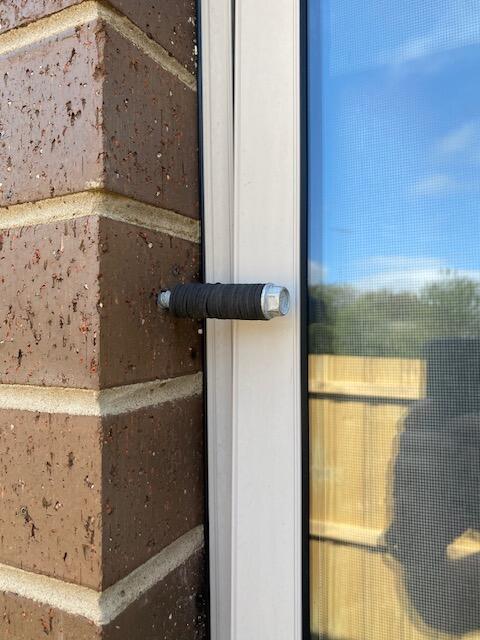 Window into pool enclosure